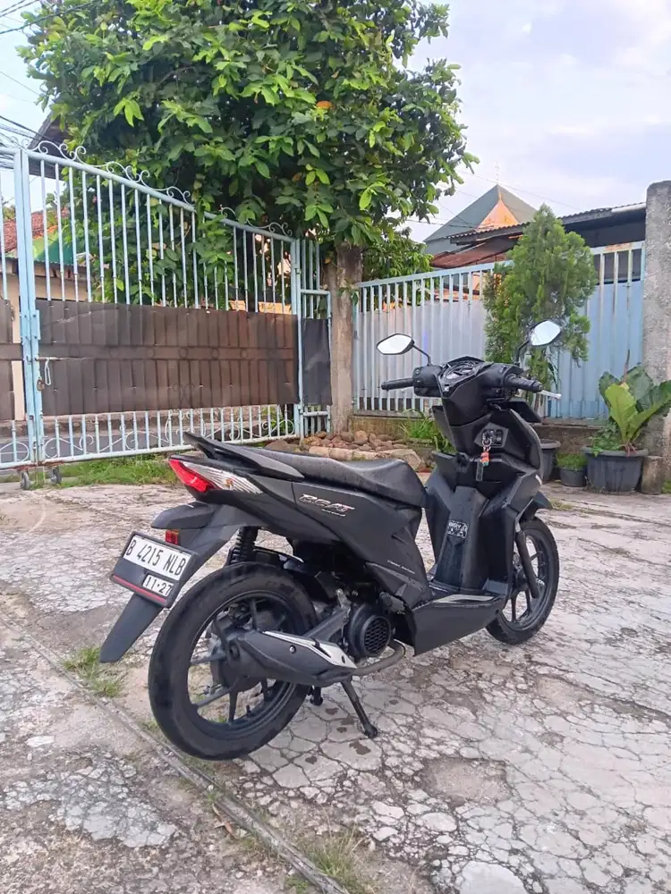 YU GAS .. HONDA BEAT DULUXE HITAM