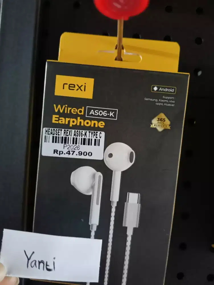 HEADSET REXI AS06-K TYPE C | ATLANTIS DAHSYAT