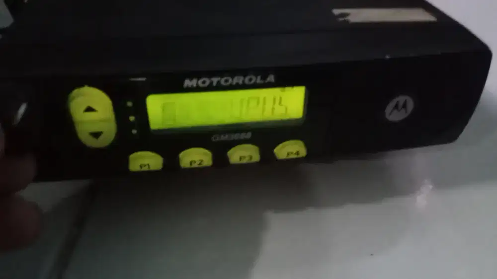 Radio motorola gm3688 masih nyala
