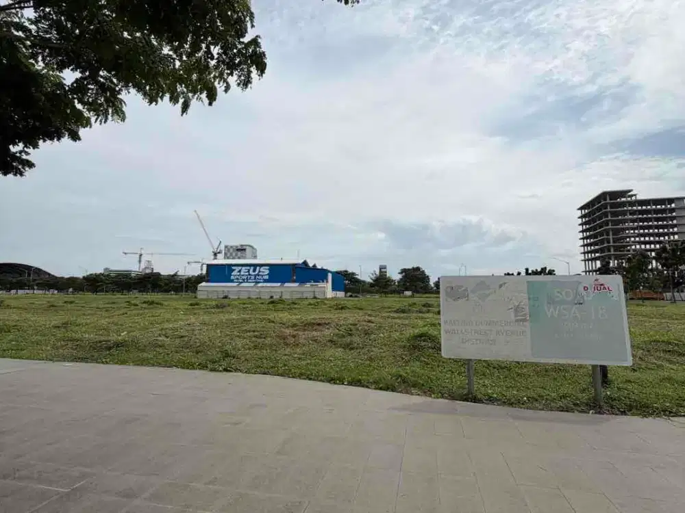 Kavling Komersil PIK 2 Boulevard Hoek 3000m2 (40x75)