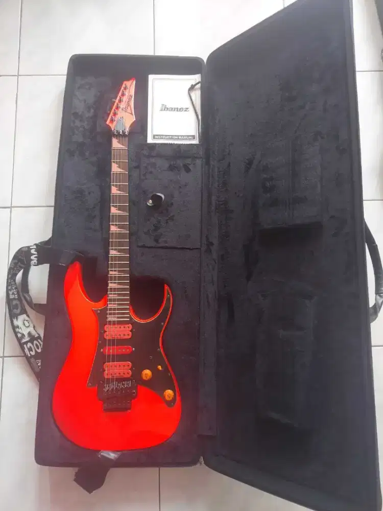 Gitar merk ibanez premium RG1XXV 25th anniversary asli original MII