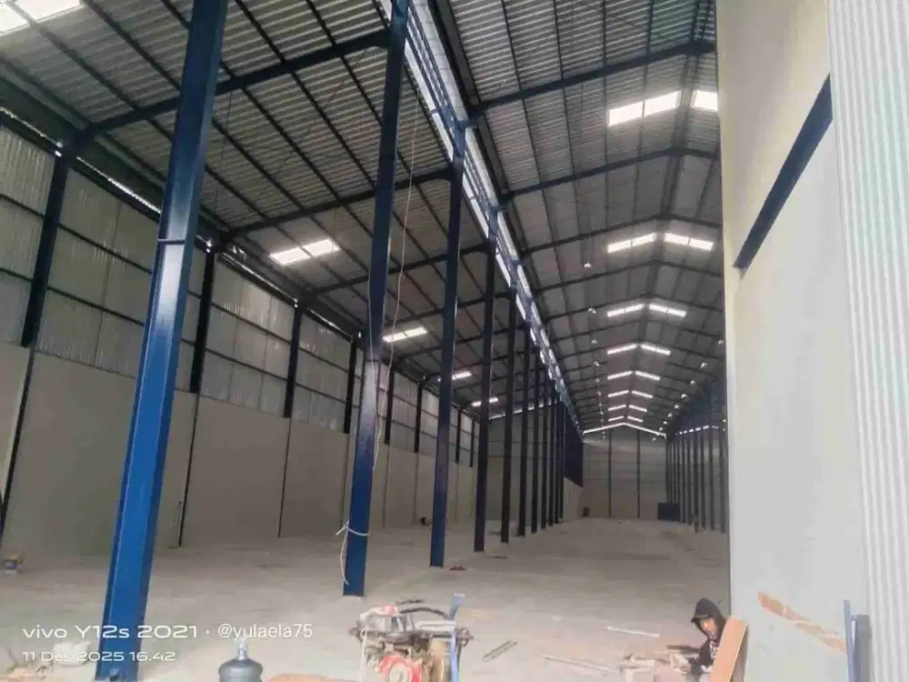 Disewakan gudang bizpark pasar kemis luas 5000