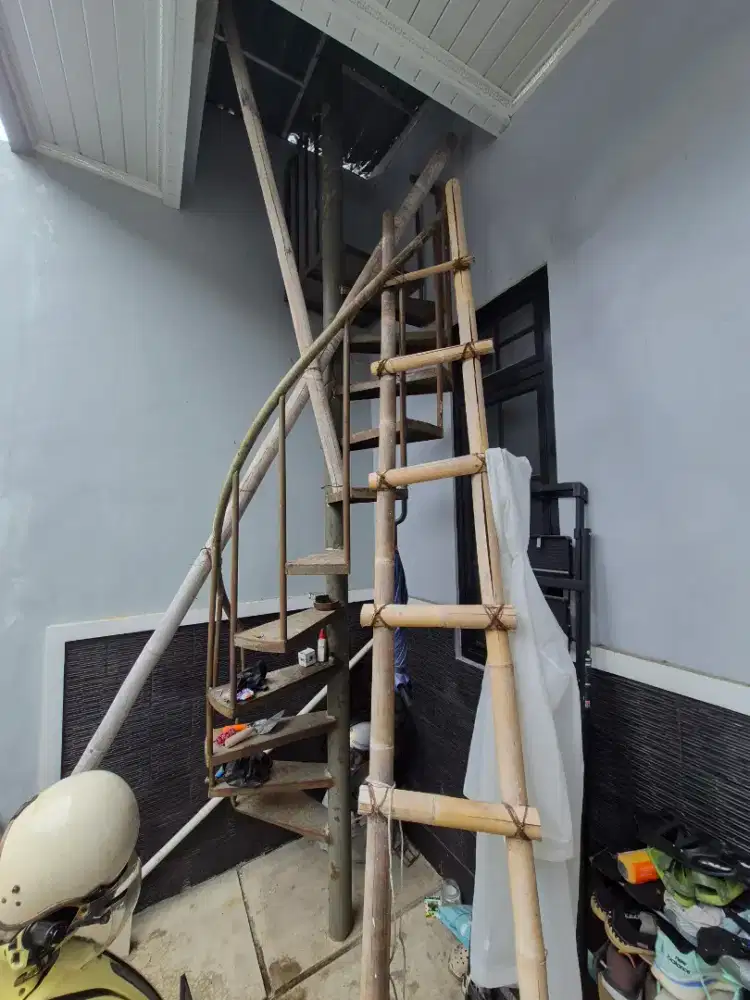 Jual tangga ulir second