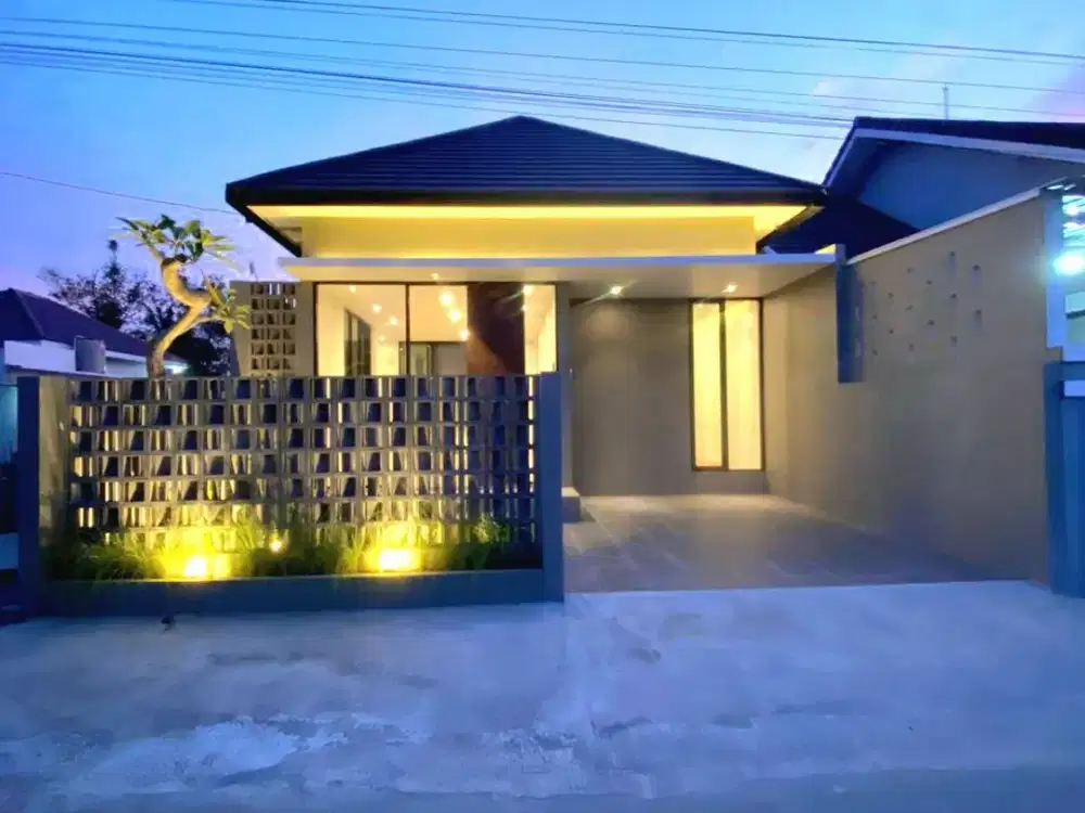 RUMAH BARU MODERN MINIMALIS DI UTARA PASAR GODEAN SLEMAN