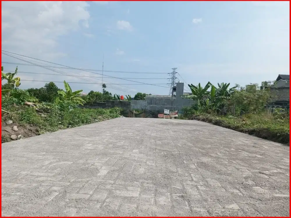 Dijual Tanah Jogja Jl. Kaliurang Km. 8 Sleman Dekat Sekolah Al Azhar, Untuk Rumah