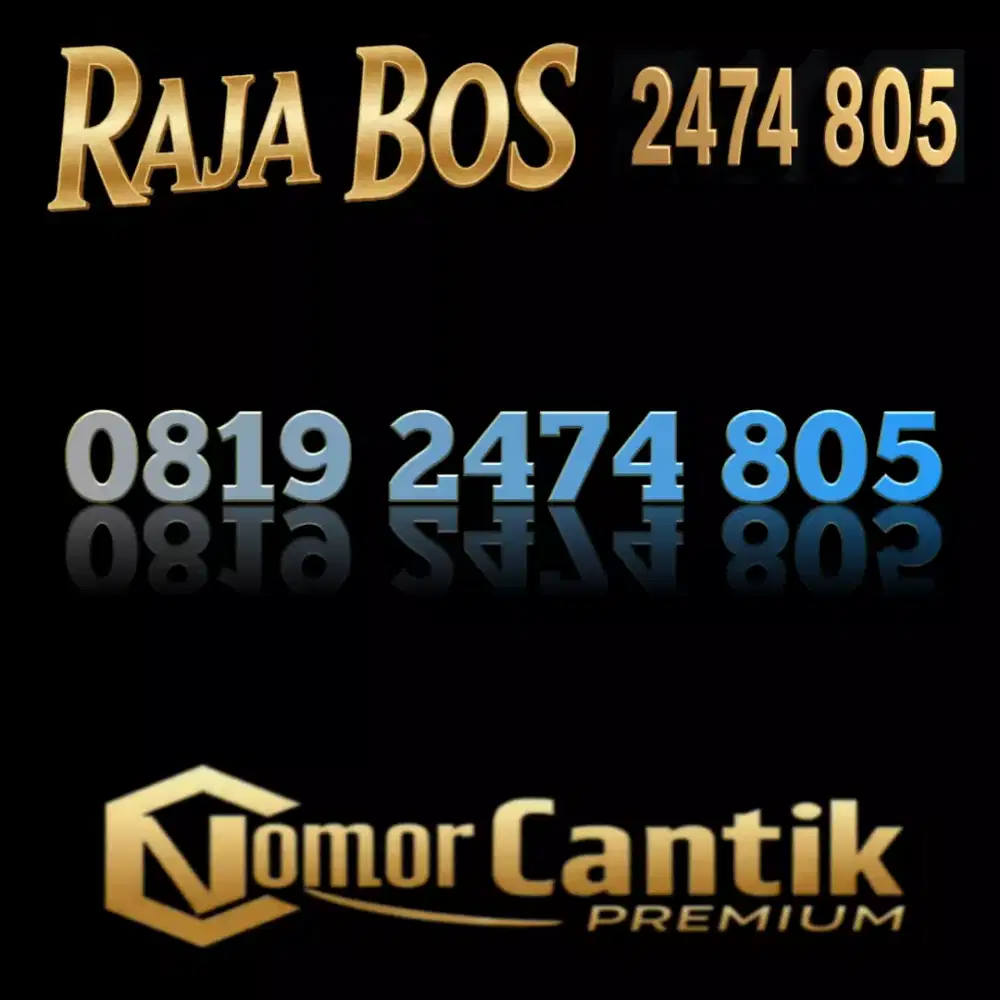 NOMOR CANTIK FULL KARAKTER LIMITED EDITION XL AXIATA PREMIUM