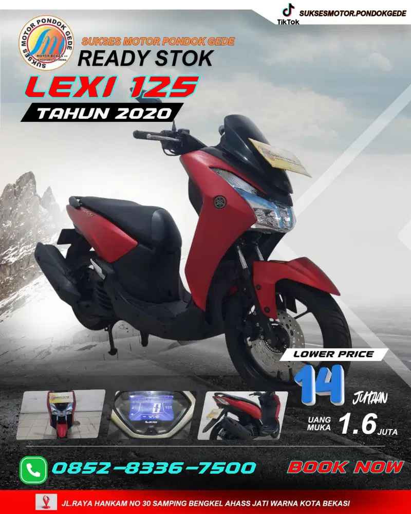 KTP DAERAH BISA DI BANTU YAMAHA LEXI 125 TAHUN 2020