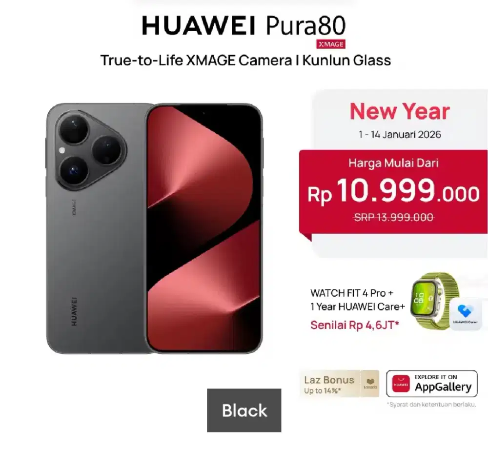 Huawei Pura 80 Ram 12gb/256Gb