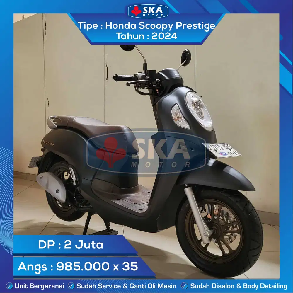 Honda Scoopy Prestige Tahun 2024