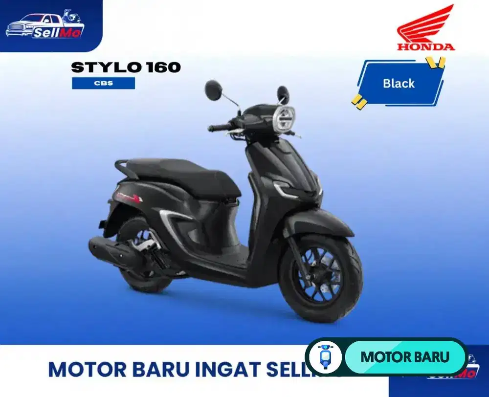 PROMO MOTOR HONDA STYLO 160 CBS STYLO 160 ABS DP MULAI 2 JT AN