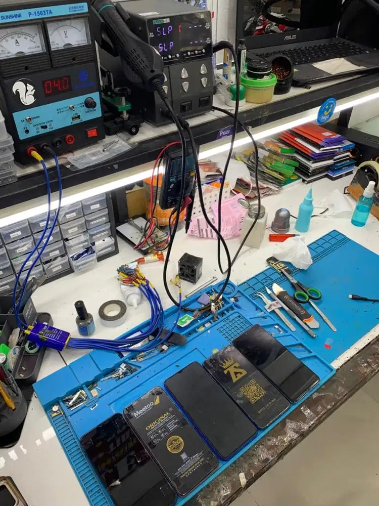 Service hp ganti lcd baterai dll