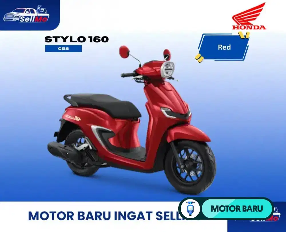 PROMO MOTOR HONDA STYLO 160 CBS STYLO 160 ABS DP MULAI 2 JT AN