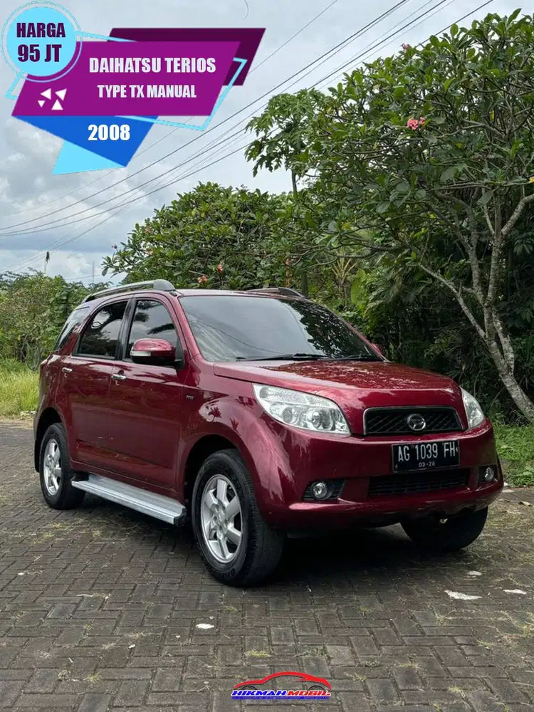 DAIHATSU TERIOS TX 2008 MANUAL SIAP PAKAI