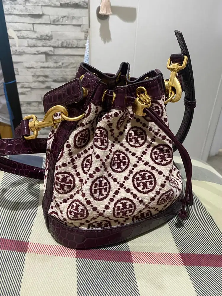 PRELOVED TAS TORY BURCH BUCKET BAG ORIGINAL