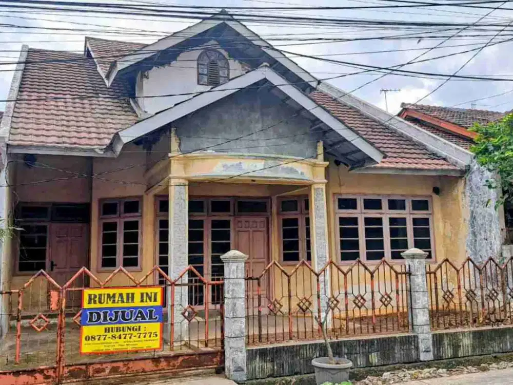 rumah bahan di taman galaxi - Pulo sirih