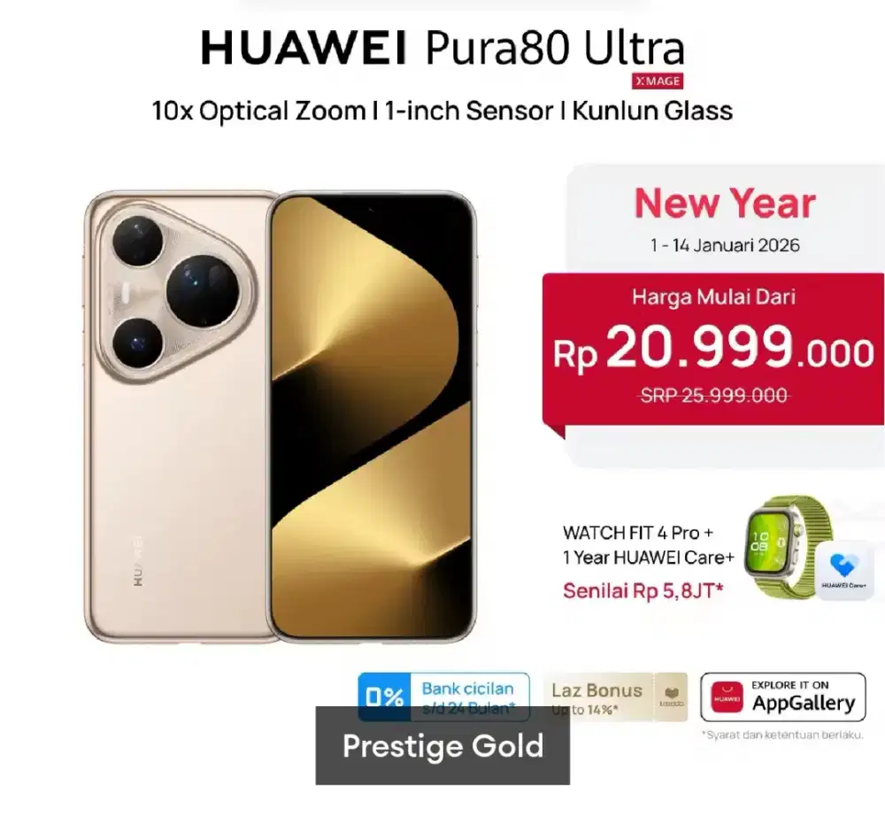 Huawei Pura 80 Ultra Ram 16Gb /512Gb