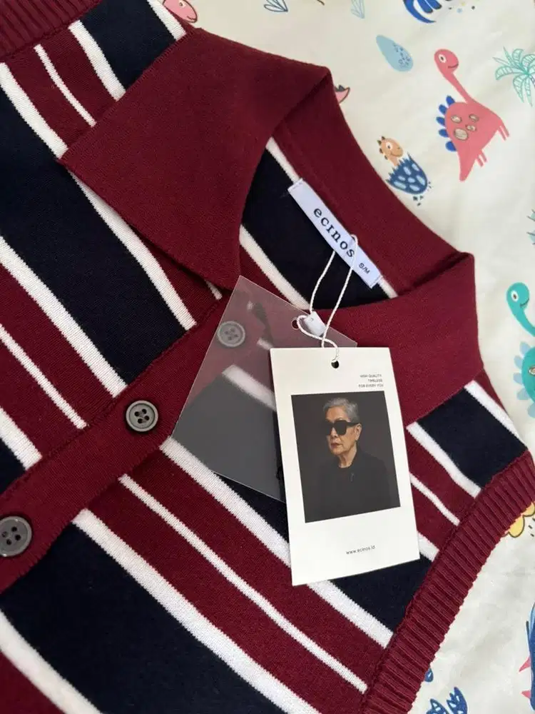 Knit wear tanpa lengan