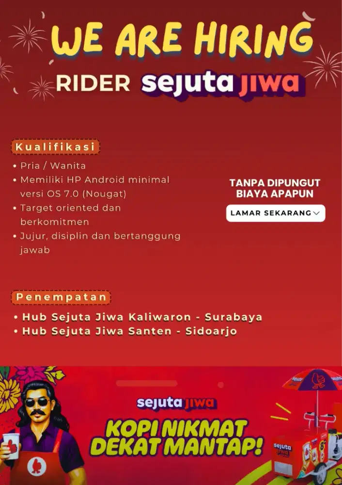 Barista Keliling Sejuta Jiwa