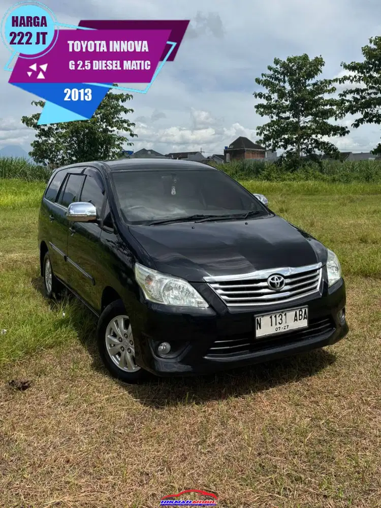 TOYOTA INNOVA G 2.5 DIESEL 2013 AUTOMATIC