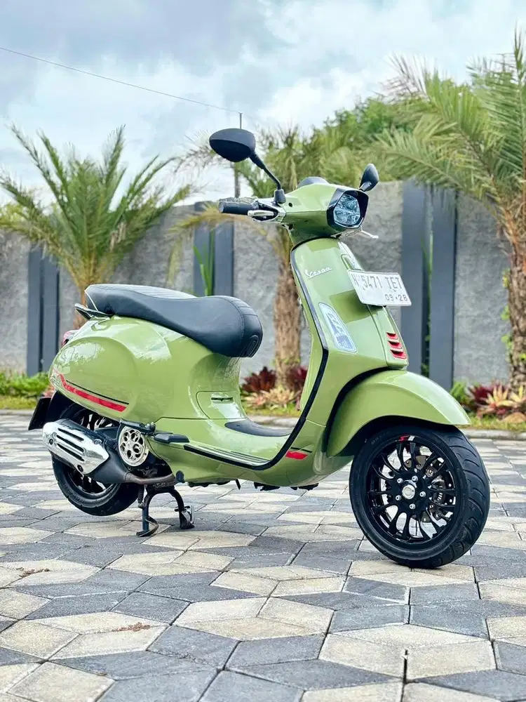 Vespa Sprint S 150 ABS IGet 2023 Green Army Koko Motor