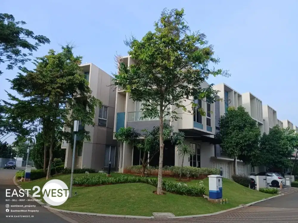 Rumah Cantik Cluster Mozart Symphonia Gading Serpong Tangerang Siap Huni Strategis Dijual Murah
