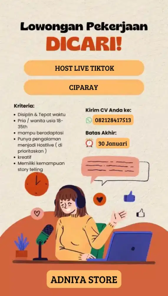 Host live tiktok
