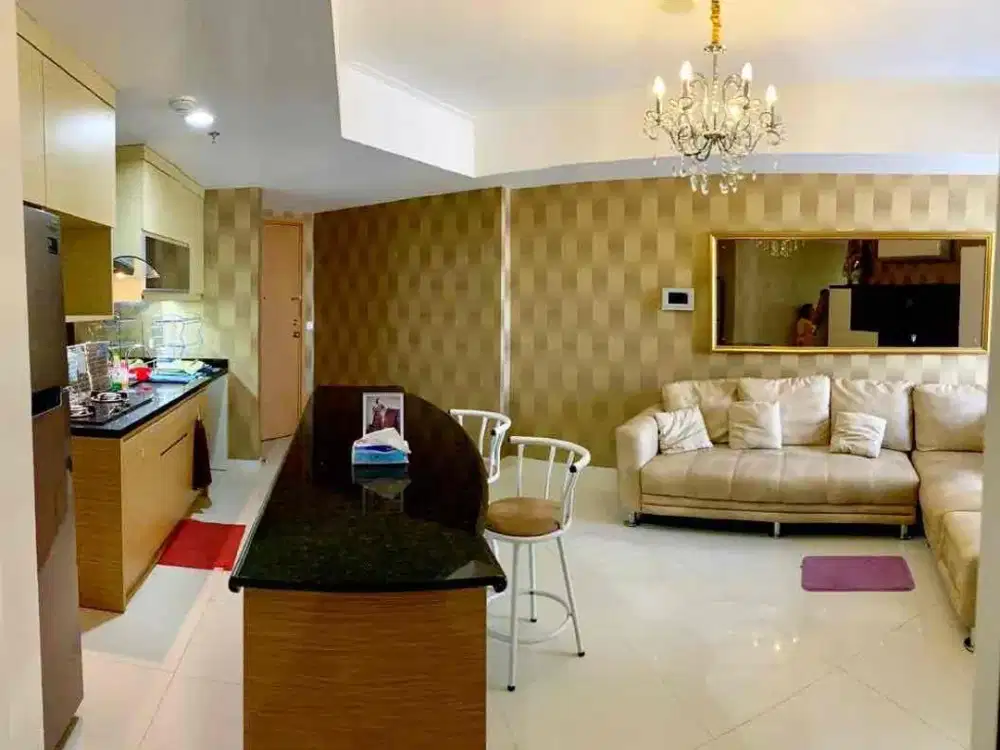 Disewa Unit Apartemen 2BR The Mansion Jasmine Furnished Siap Huni