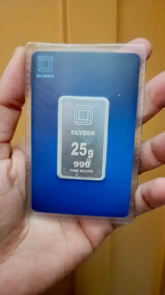Dijual silver batangan 25 gram