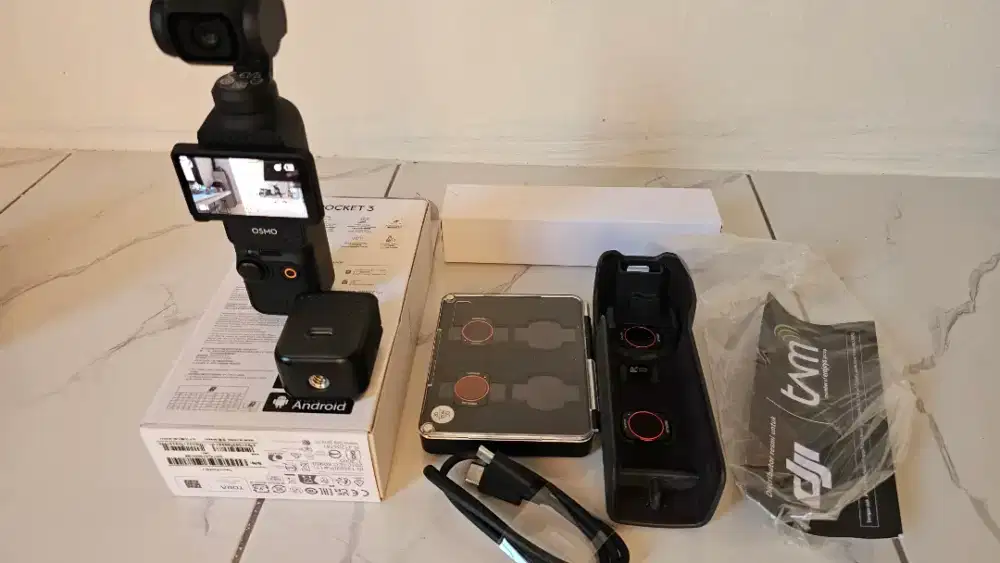 DJI osmo pocket 3 dan aksesoris