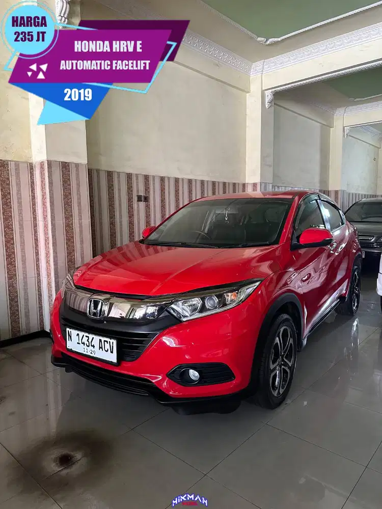 HONDA HRV E 2019 AUTOMATIC FACELIFT