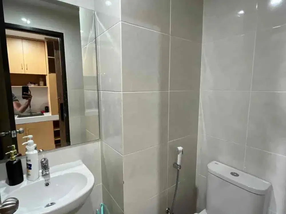 dijual apartment delft Cpi makassar type studio view laut dan kolam fasilitas full furnish