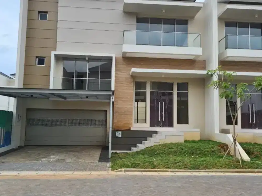 Rumah Golf Island PIK Uk 12X25 Mahogani Hrg 11M bisa KPR