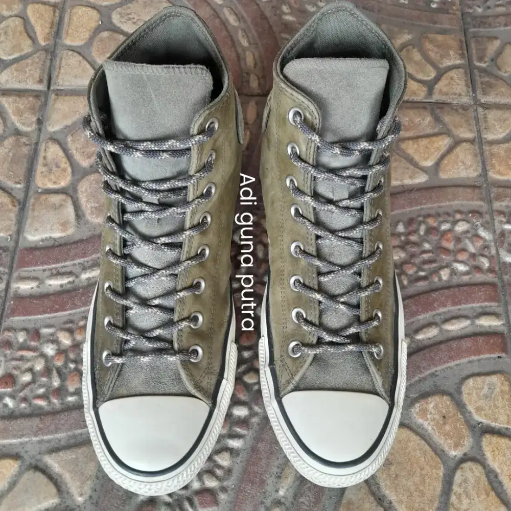CONVERSE KULIT SZ 45 HACK TO SCHOOL HIJAU