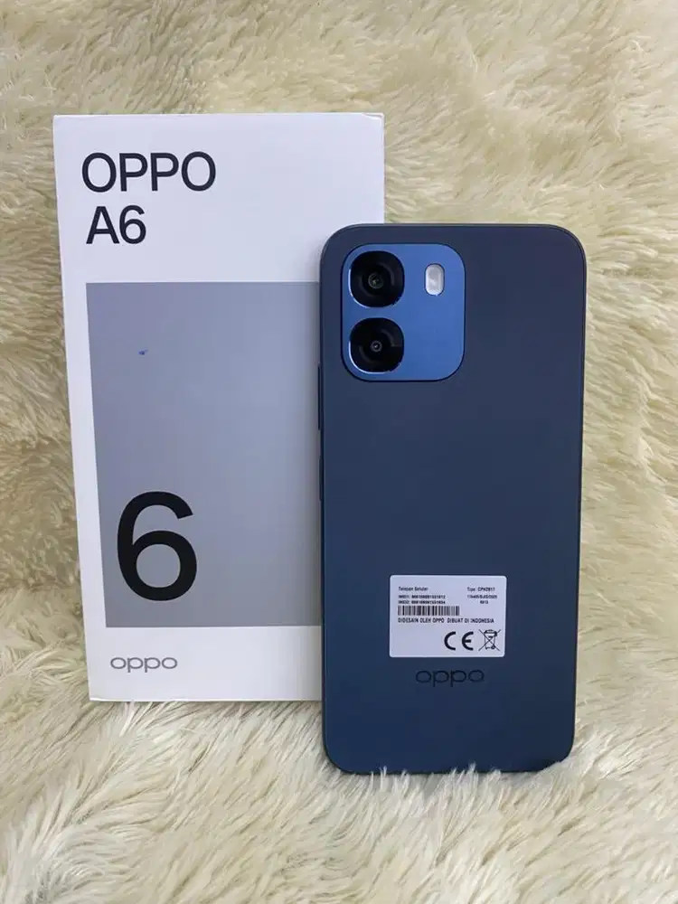 Oppo A6 ram 6/128 Biru Garansi januari 2026#3Gcom
