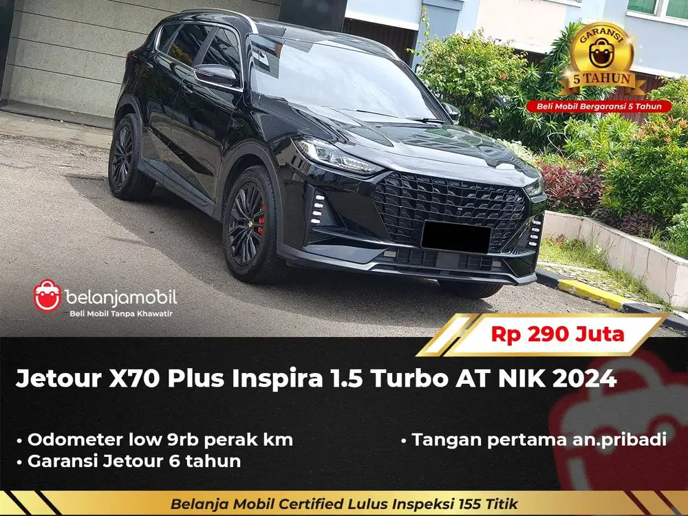 [ GARANSI 5TH ] Jetour X70 X 70 Plus Inspira 1.5 Turbo 2024/2025