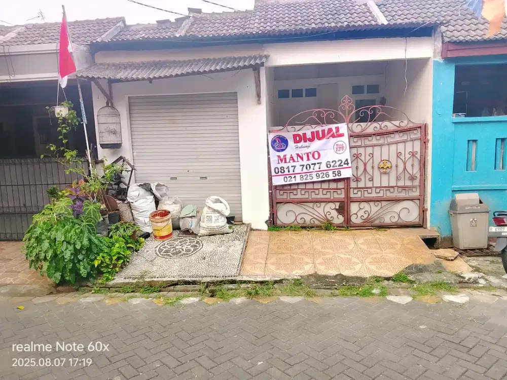 Dijual Rumah Murah di Bekasi Timur Regensi
