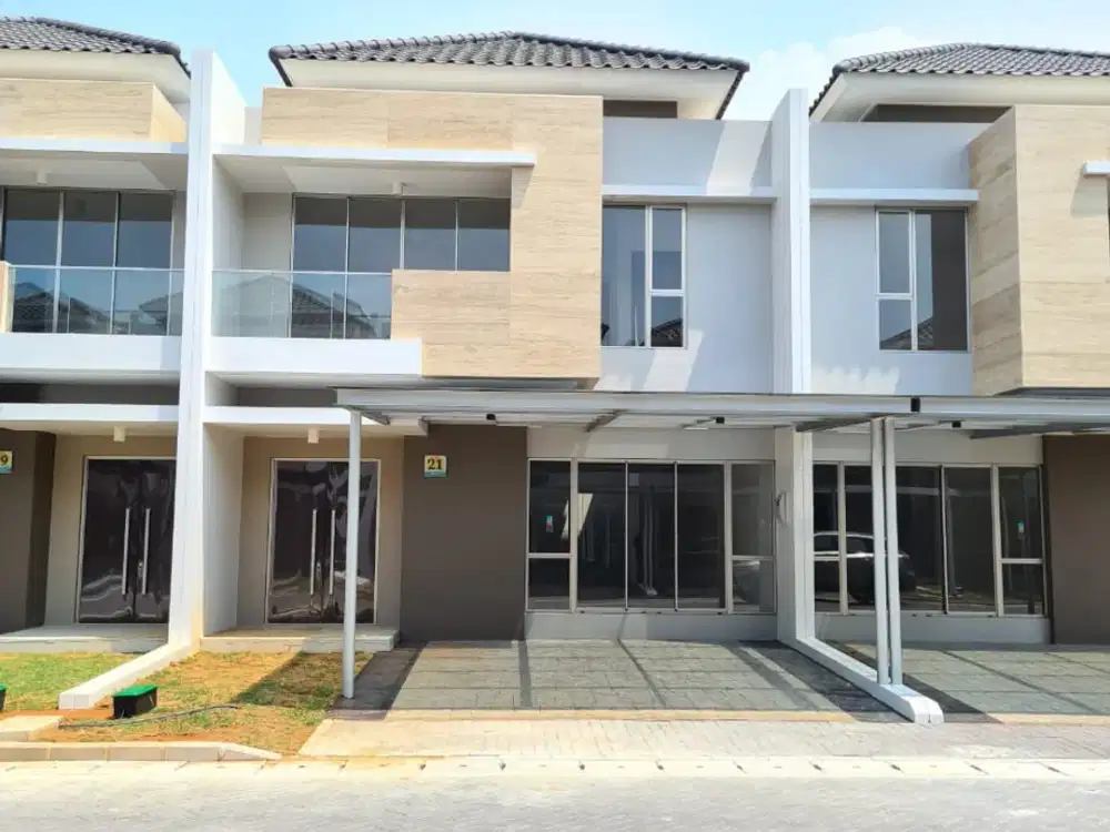 Rumah Golf Island PIK Uk 8X25 Palm Hrg 7M Bs KPR