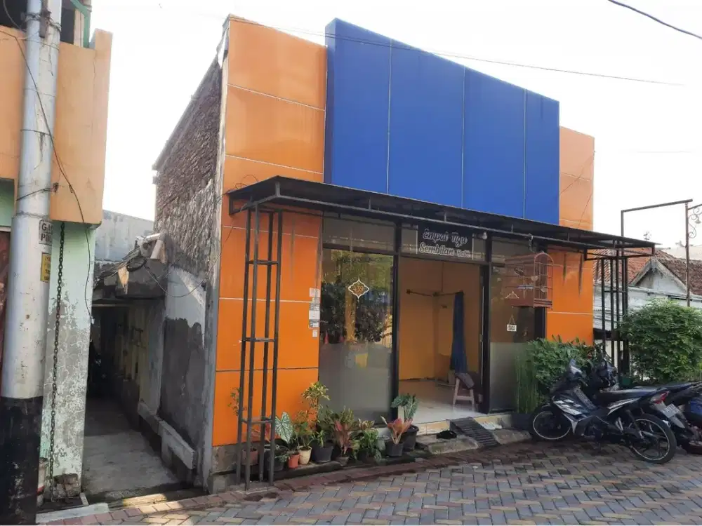 Dijual Tanah Bonus Rumah untuk Tempat Usaha di Kampung Batik Kota Lama Semarang