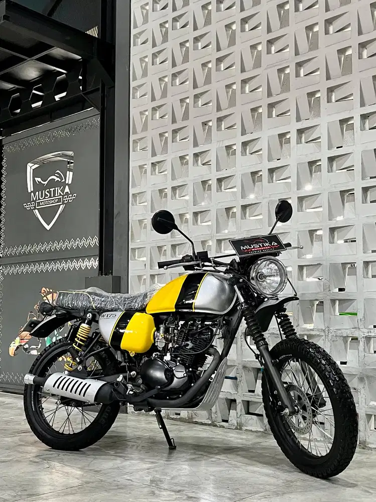 Odo 3rb‼️W175 Scrambler Pro Taper 2018 pmk 2020. DANNY Mustika Motor