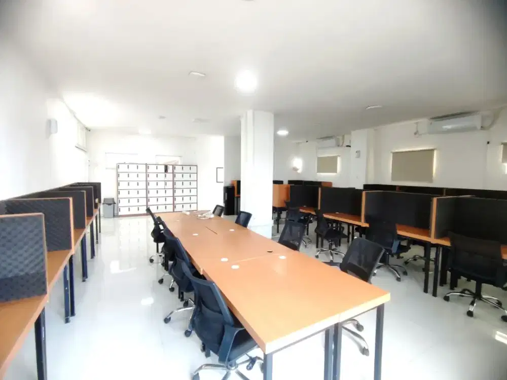 Cocok Untuk Call Center Office Space Kapasitas Besar 55 pax Full Furnished