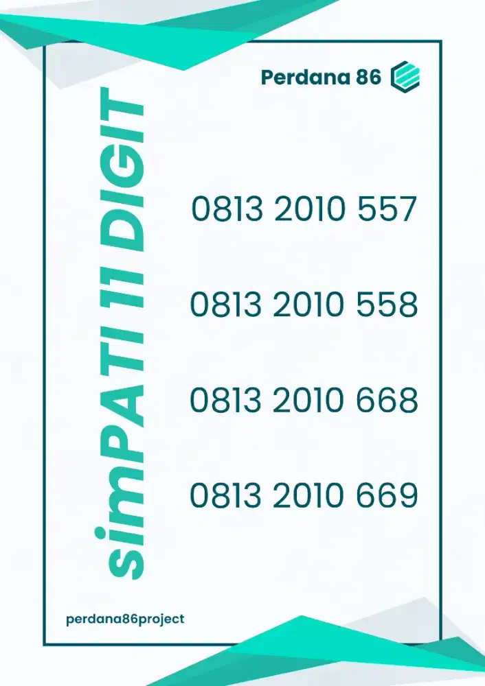 Nomor cantik nomer cantik simpati 11 digit