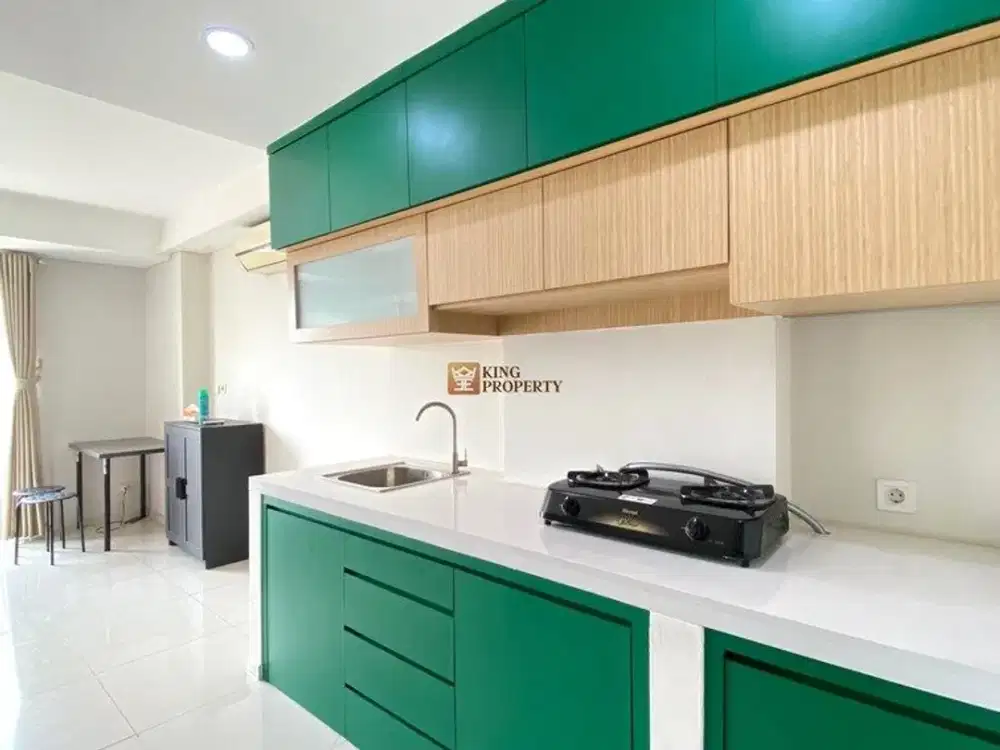 Super Cozy! Studio Furnished Minimalis Siap Huni Apartemen Daan Mogot City, View Kota Jakarta