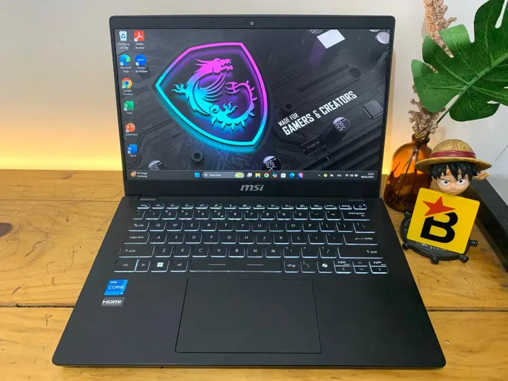 Laptop MSI Modern 14 C12MO Core i3 Gen12 RAM 8 GB Garansi On