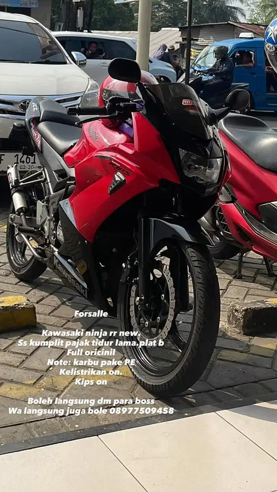 Kawasaki ninja rr new