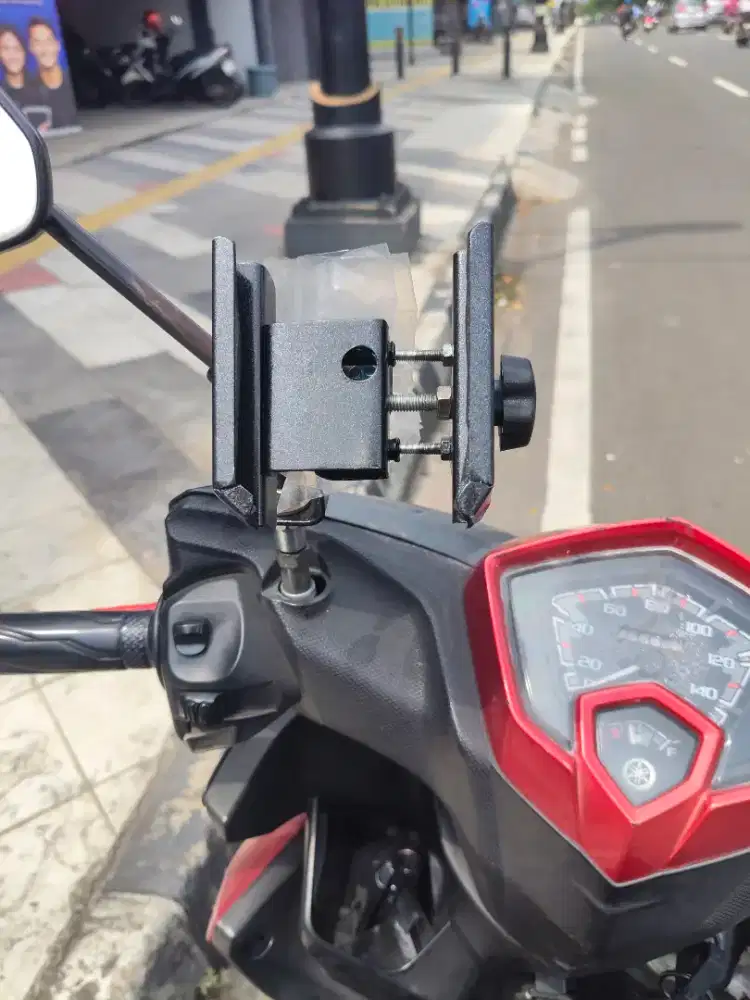 HOLDER MOTOR OJOL FULL BESI- BARU