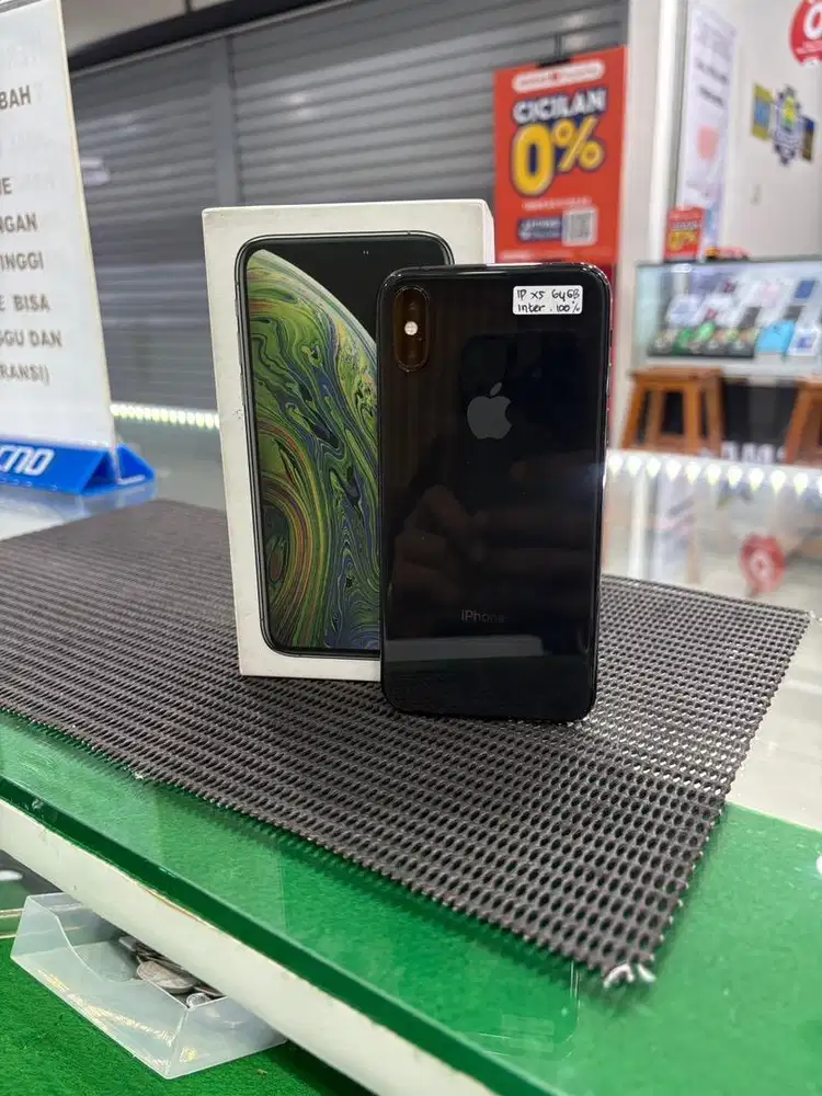 Iphone xs 64gb second ex inter all operator fullset