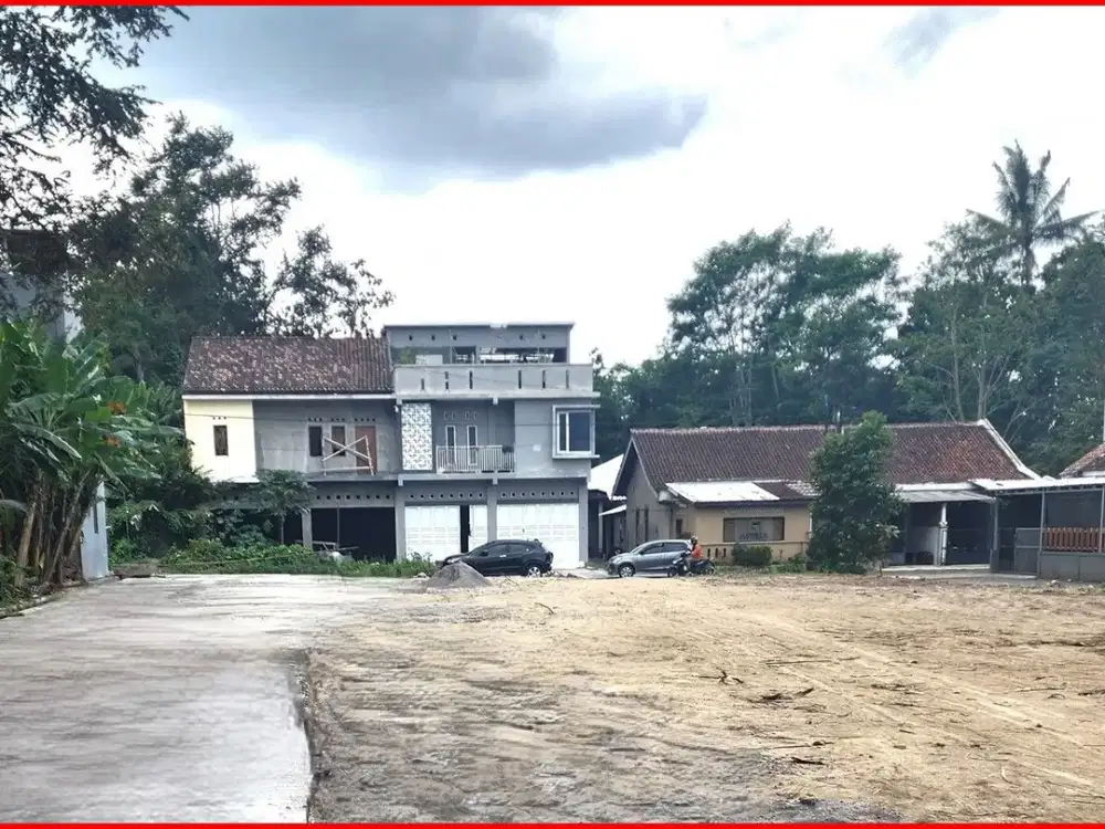 Tanah Dijual Jogja Jl. Raya Wedomartani Dekat Jogja Bay Untuk Kost