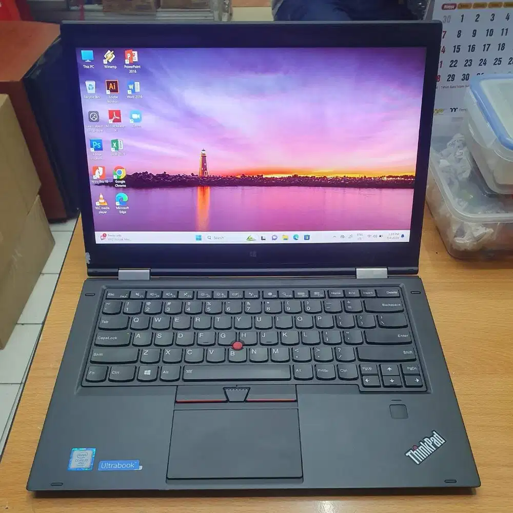 JUAL LAPTOP BAGUS LENOVO THINKPAD X1 YOGA 1 ST CORE i7 GEN 6 DL-MRG
