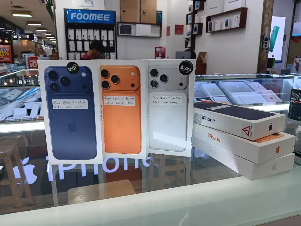 Kredit iPhone 17 Promax 2TB silver Proses Mudah.