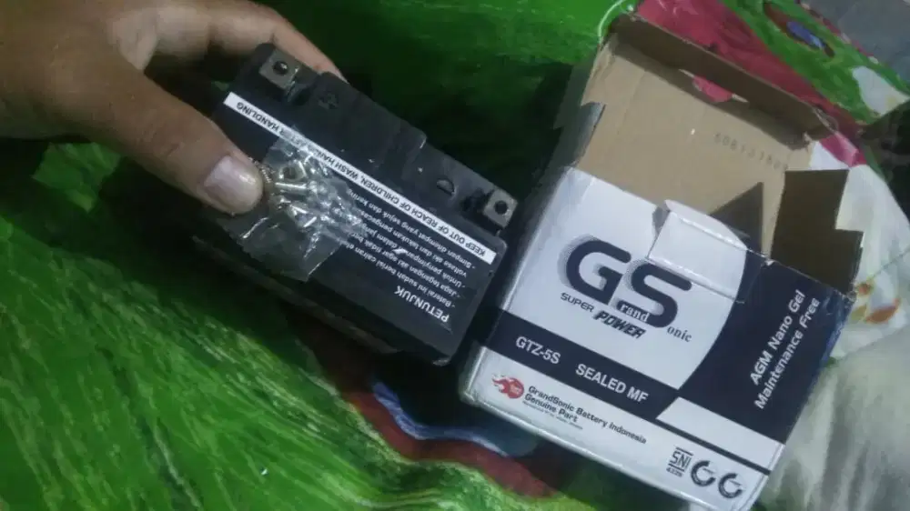 Dijual aki GS baru